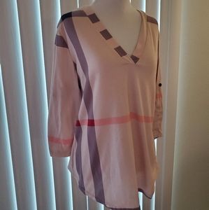 3/4 Length Cotton Blouse